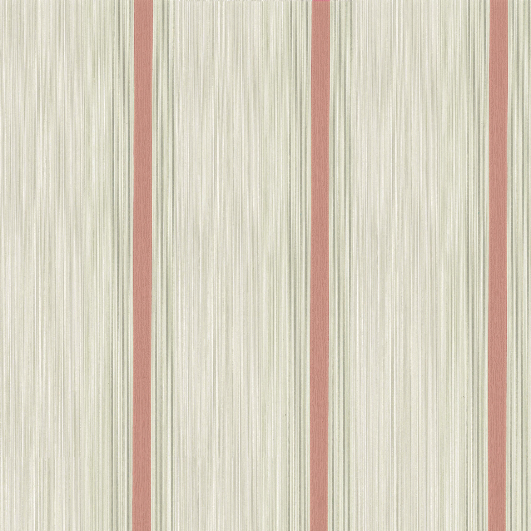 Cavendish Stripe - BRUSH RED